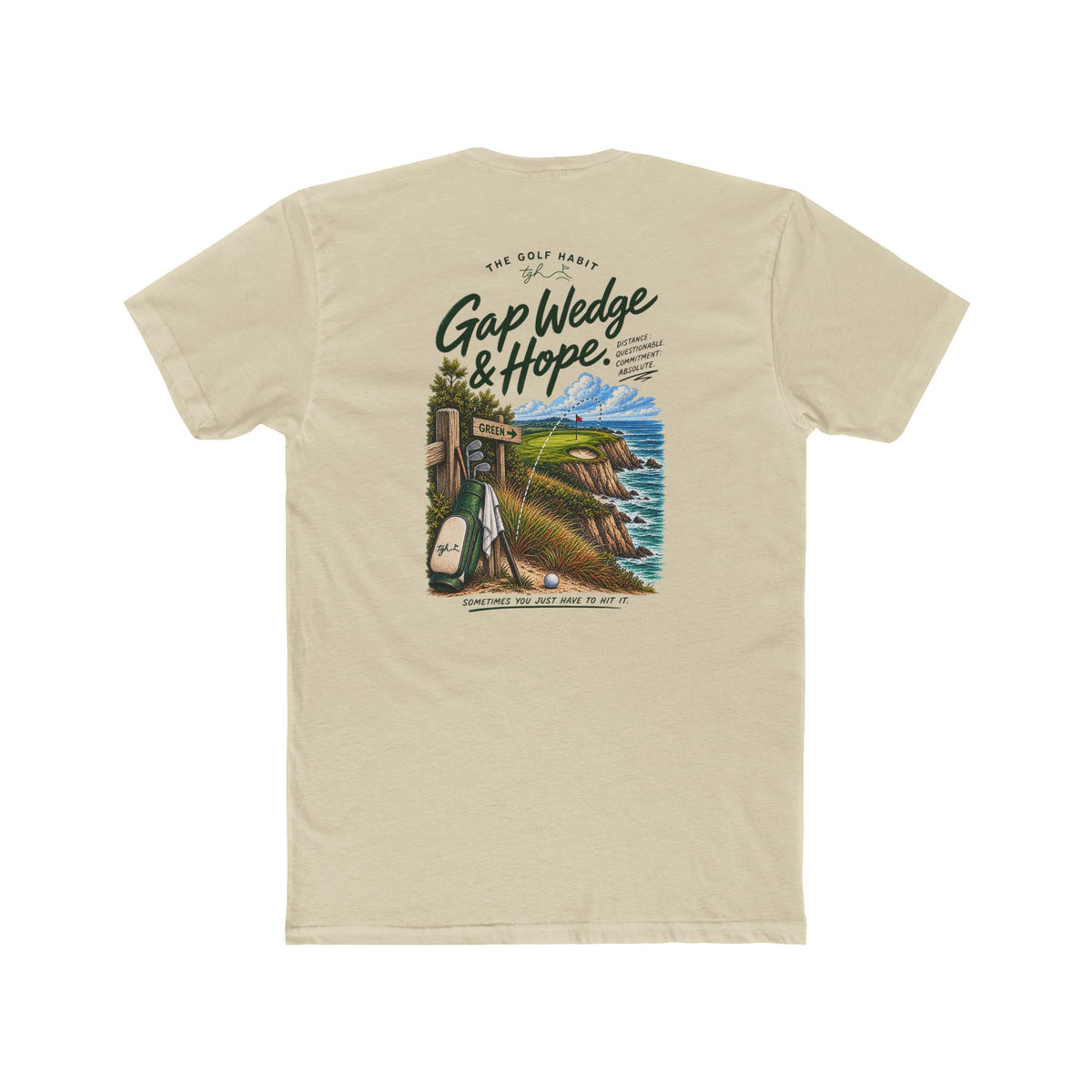 The Gap Wedge & Hope Tee