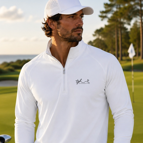 The Morning Round Quarter-Zip — White - XS, White