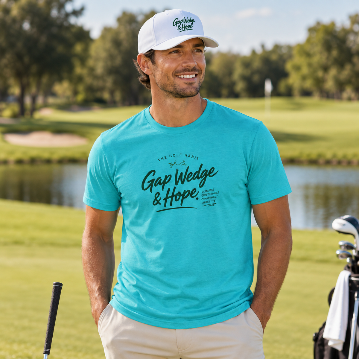 The Gap Wedge & Hope Tee