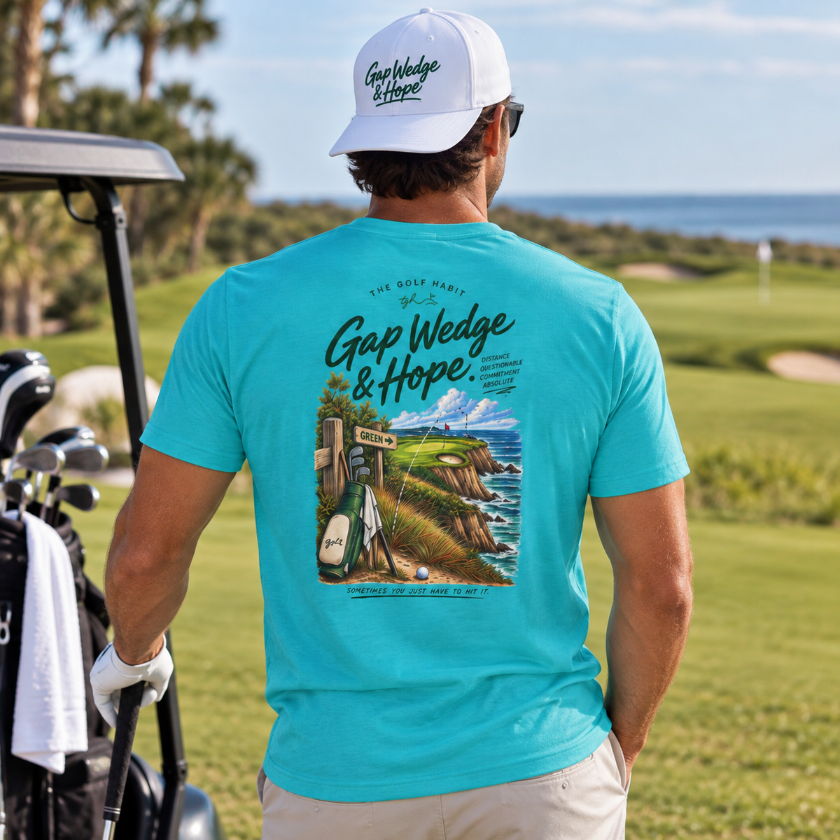 The Gap Wedge & Hope Tee
